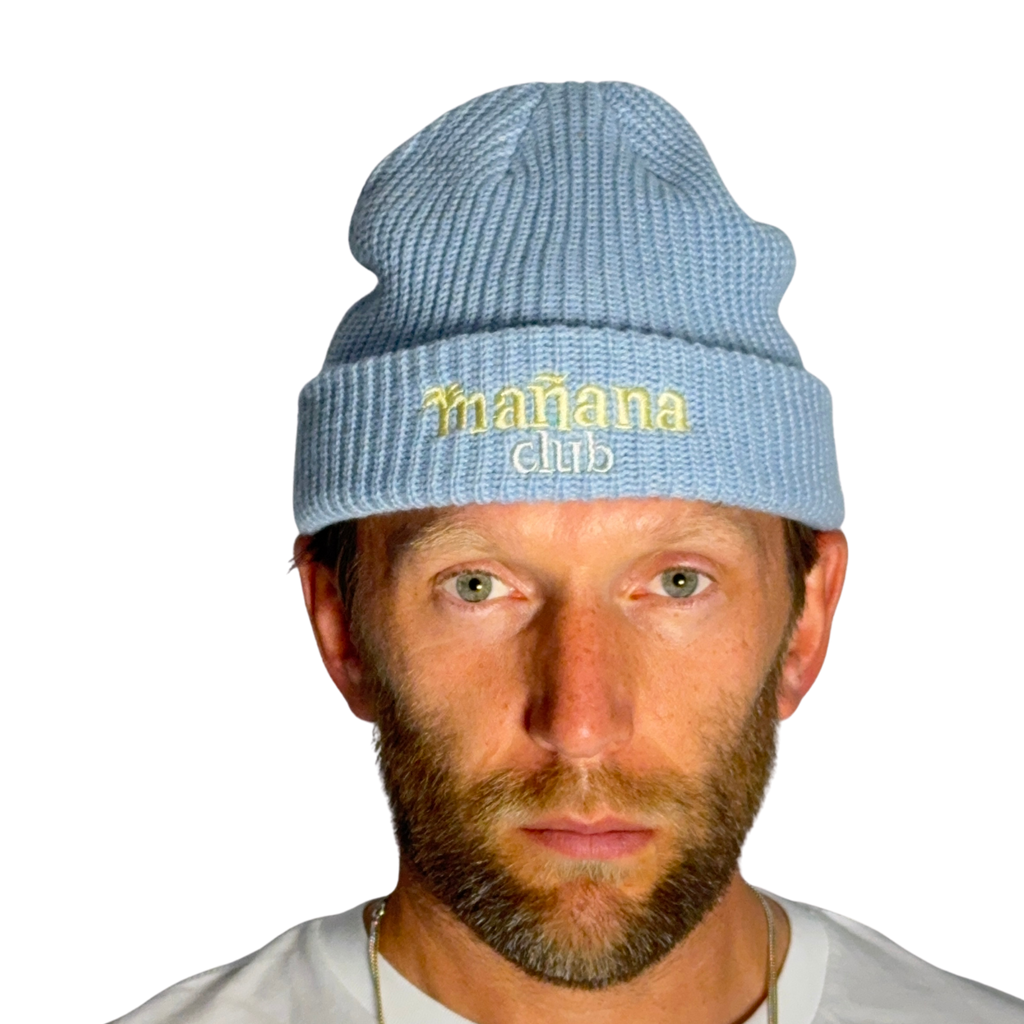 Mañana Club Rib Beanie powder