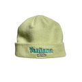 Mañana Club Rib Beanie lime