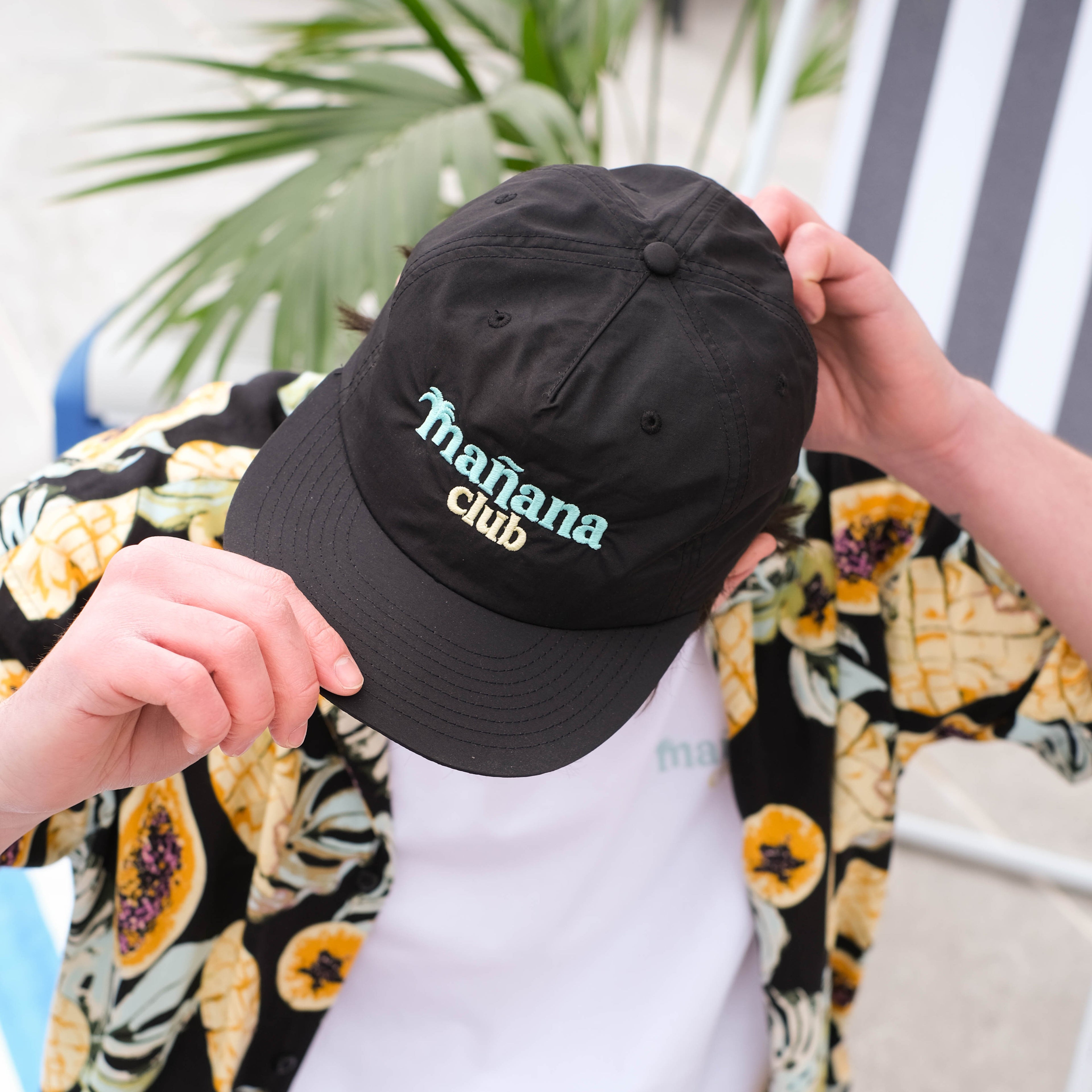 Mañana Club Surf Cap black