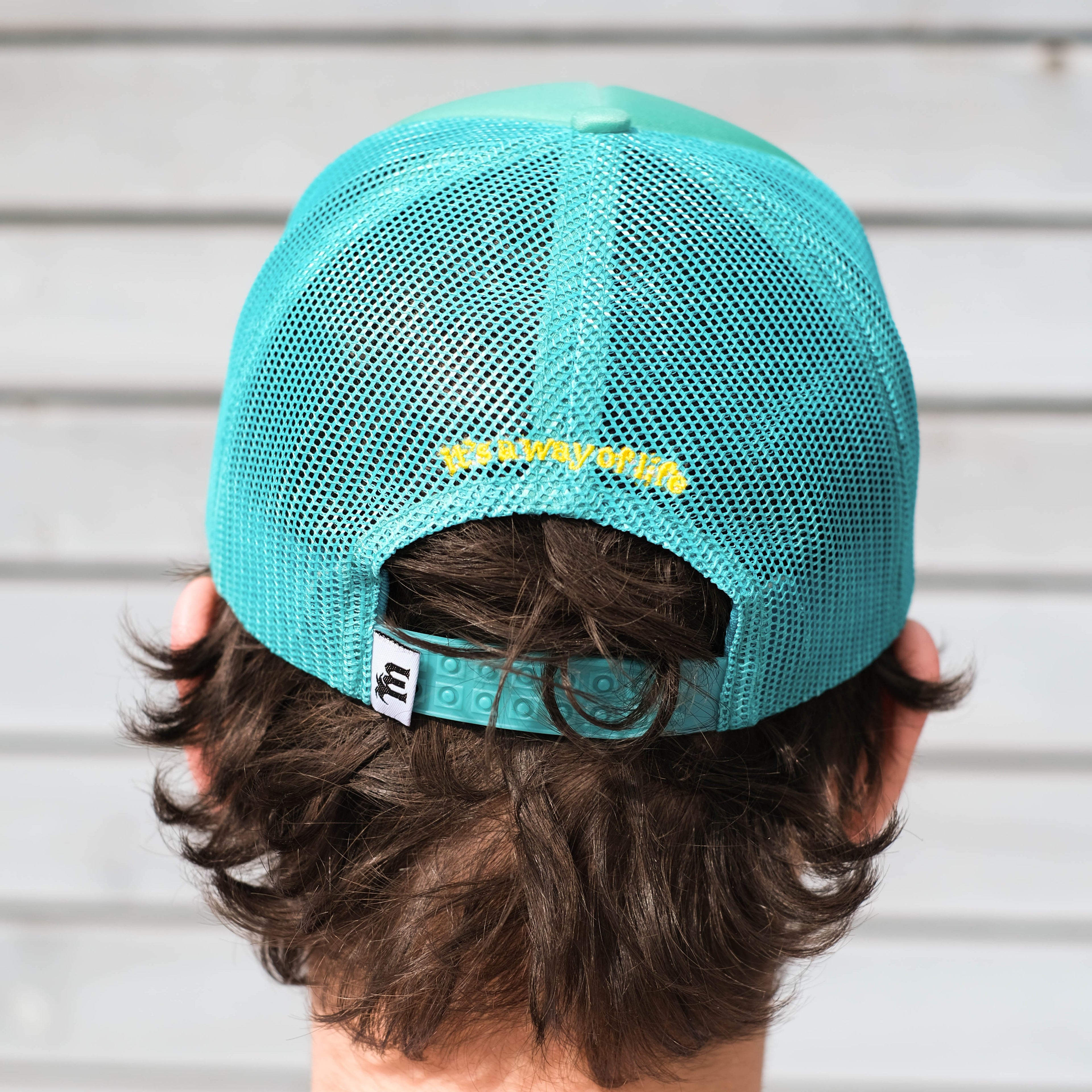 Mañana Club logo trucker hat