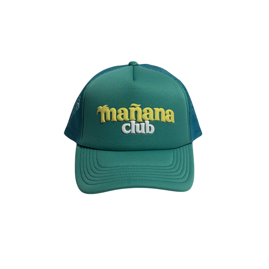 Mañana Club logo trucker hat