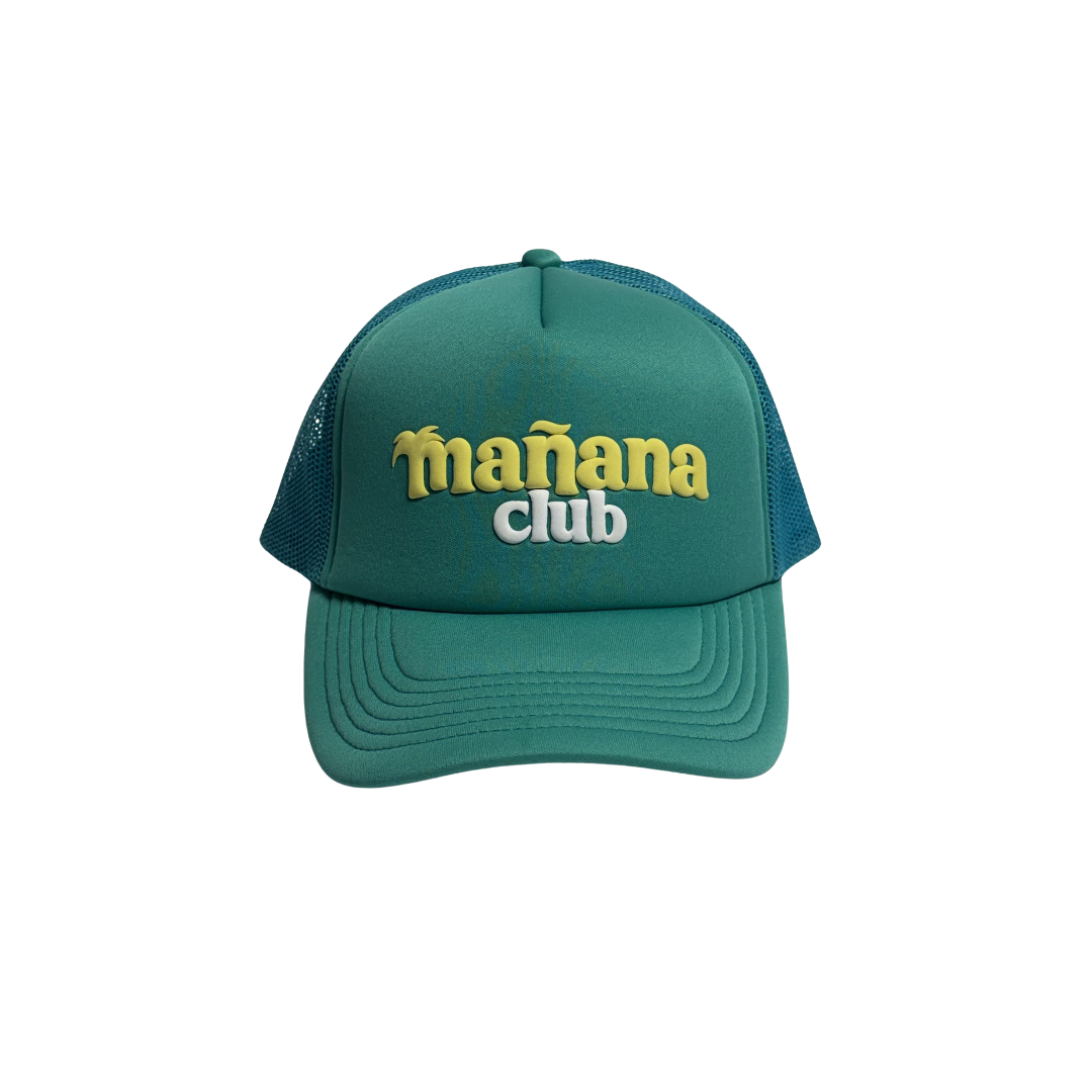 Mañana Club logo trucker hat
