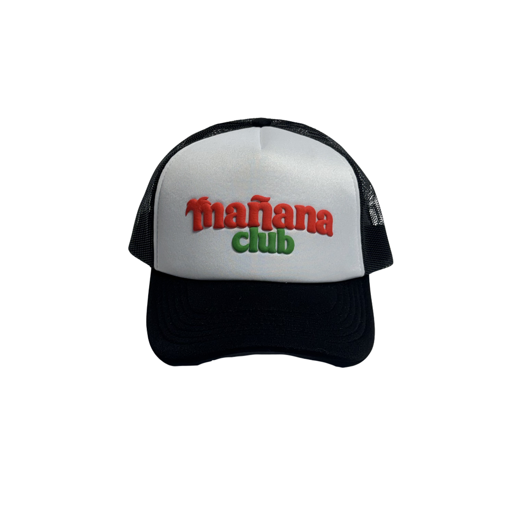 Mañana Club logo trucker hat