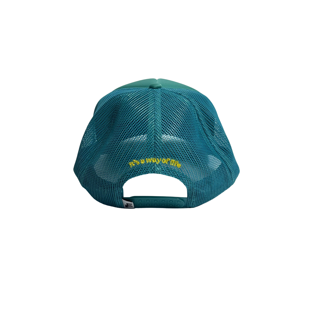 Mañana Club logo trucker hat