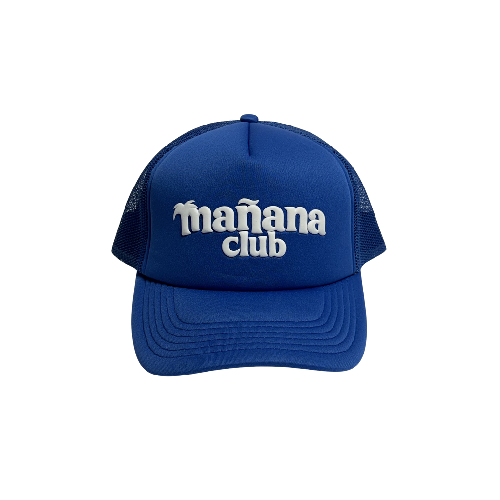 Mañana Club logo trucker hat