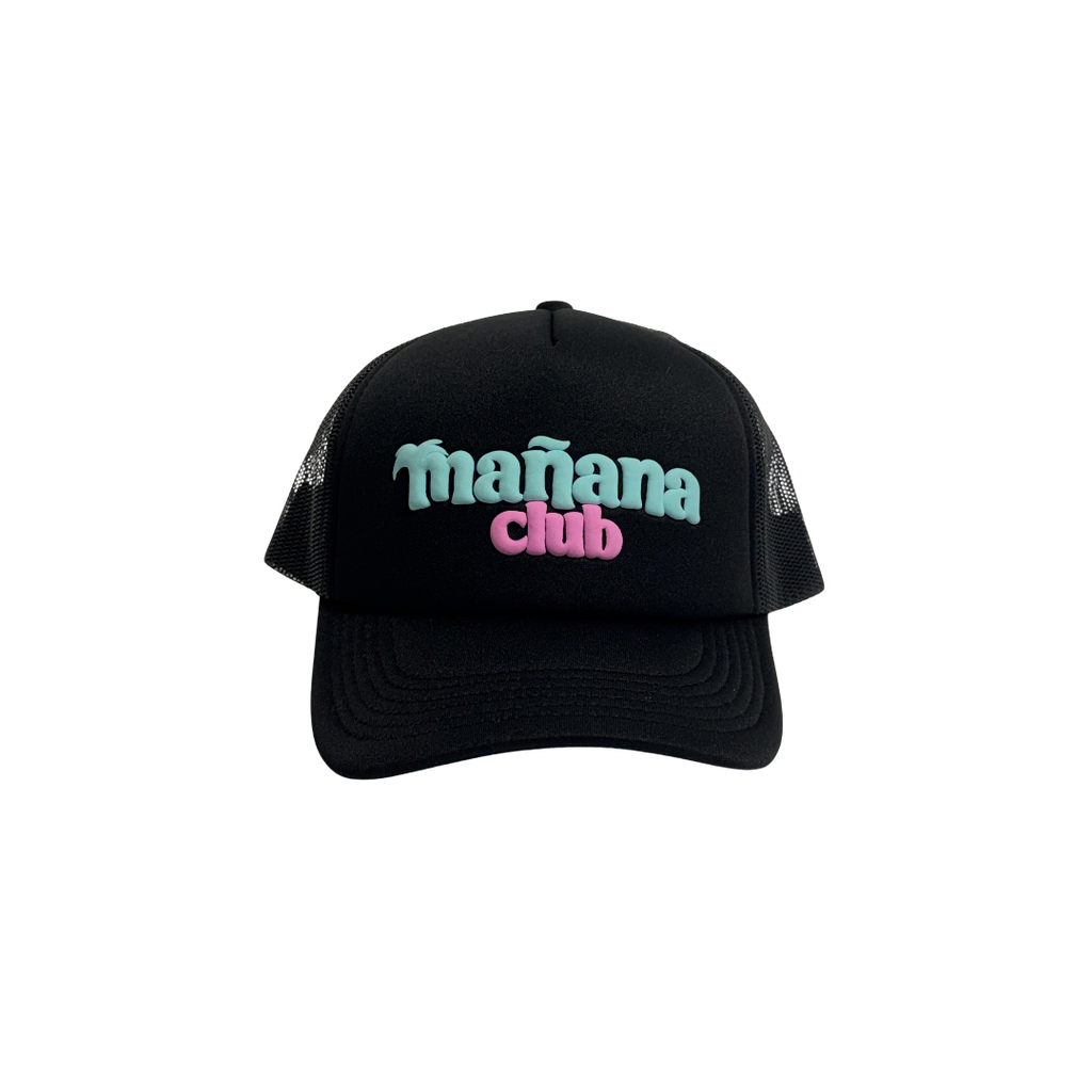 Mañana Club logo trucker hat