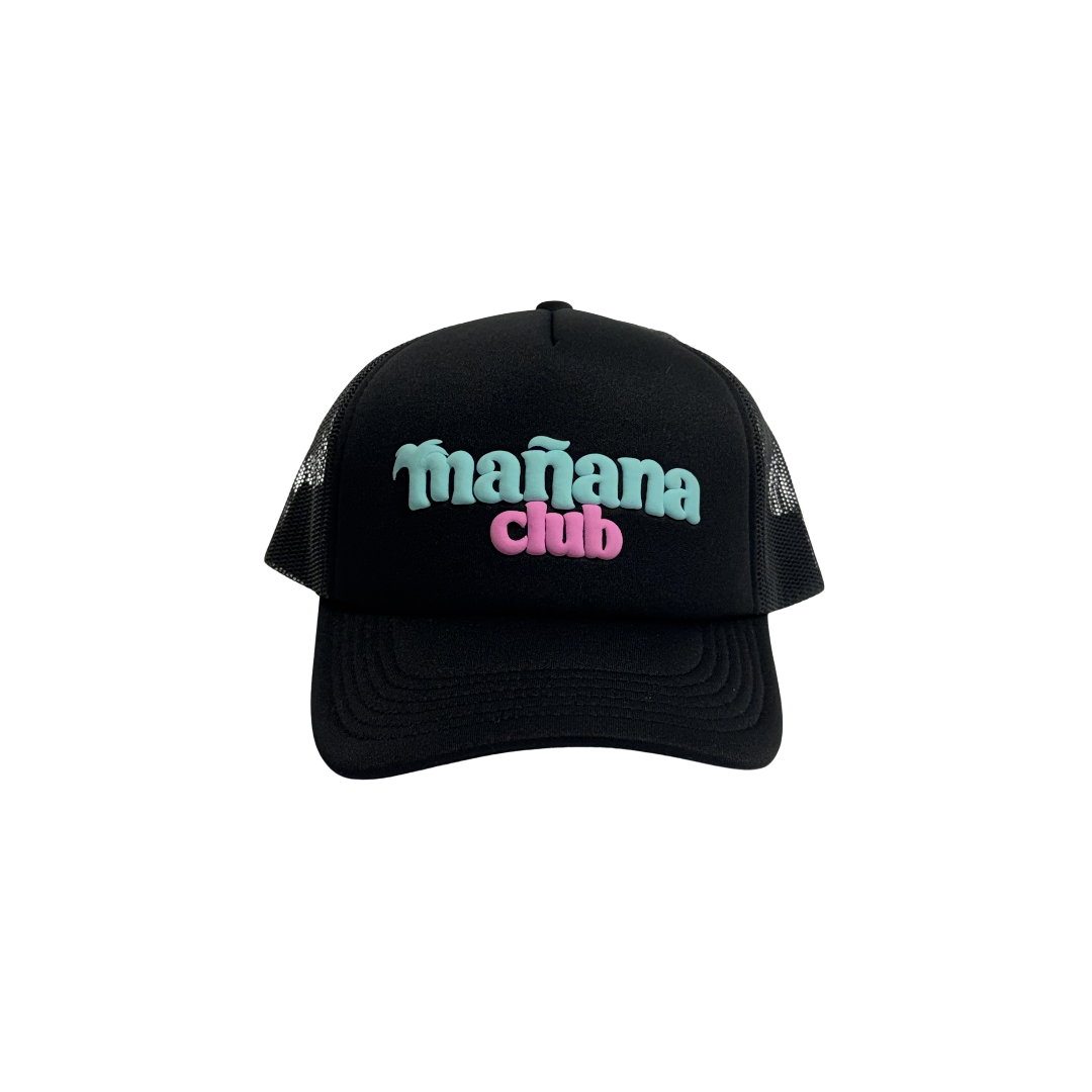 Mañana Club logo trucker hat