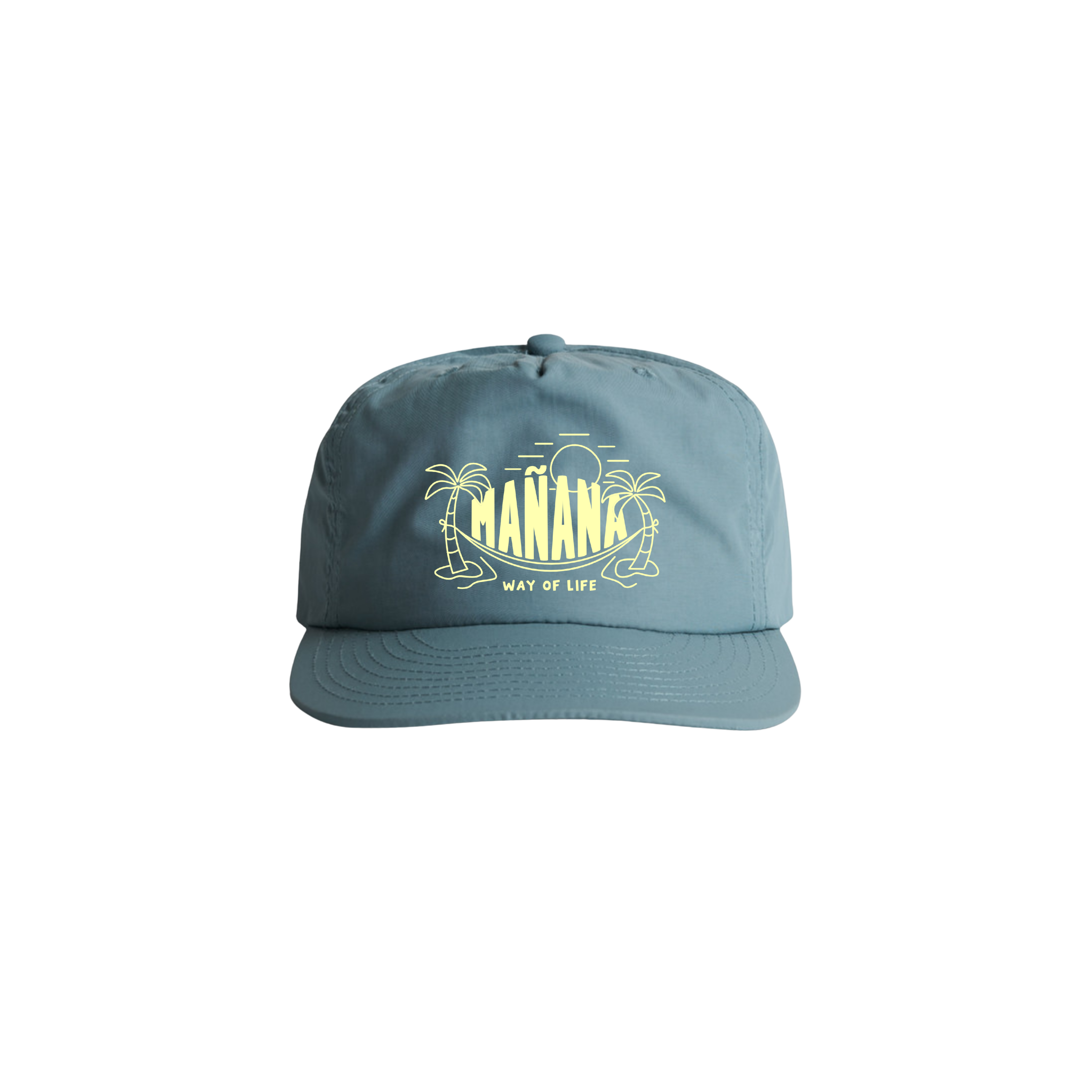 Mañana 'way of life' cap blue